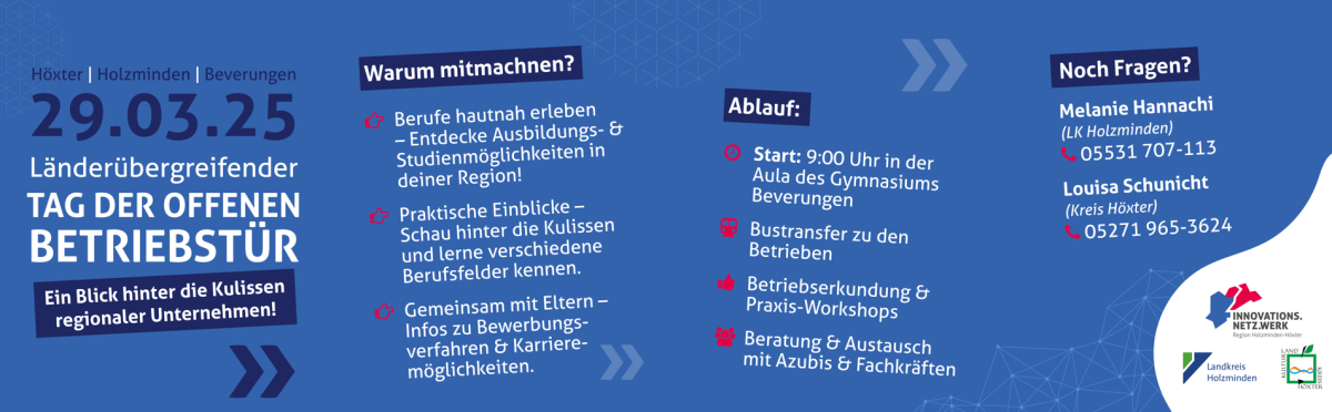 Länderübergreifender Tag der offenen Betriebstür: Ein Blick hinter die Kulissen regionaler Unternehmen