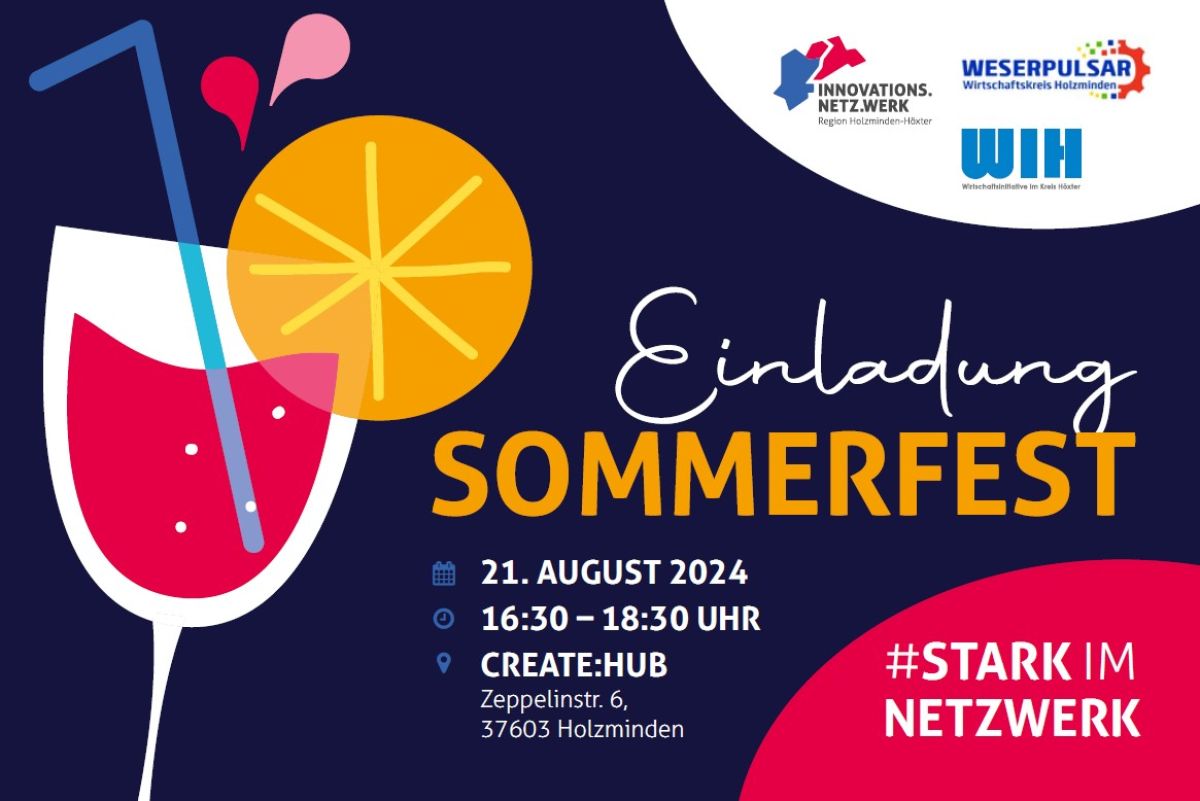 Einladung zum Sommerfest am 21.08.2024