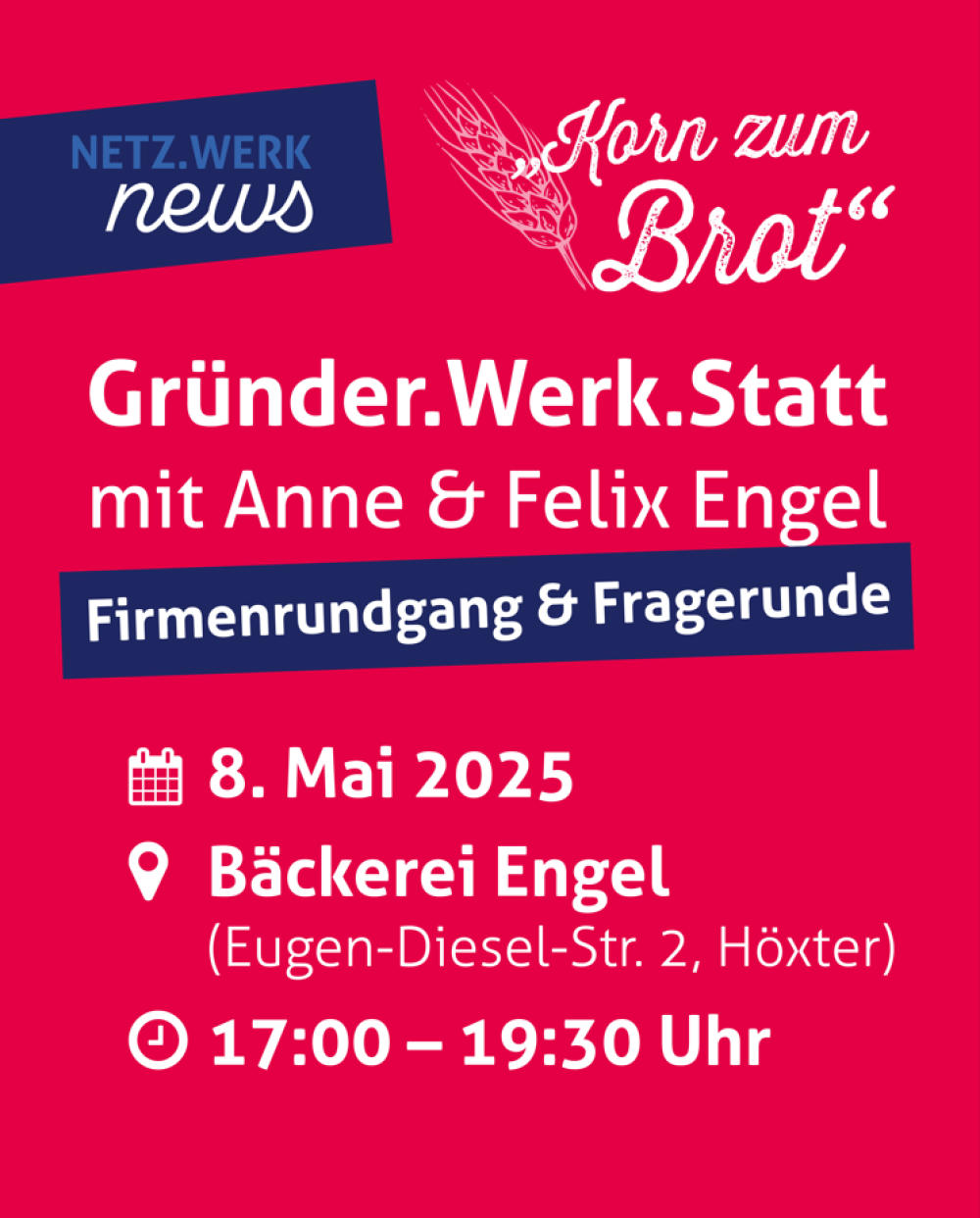 Gründer.Werk.Statt mit Anne & Felix Engel