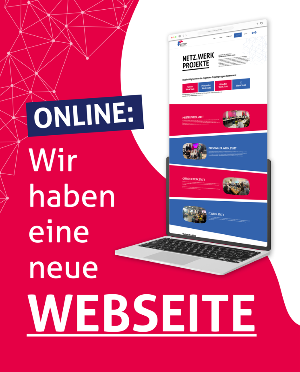 Online: Wir haben eine neue WEBSITE